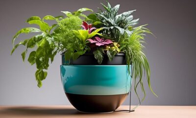 top self watering pots for plants