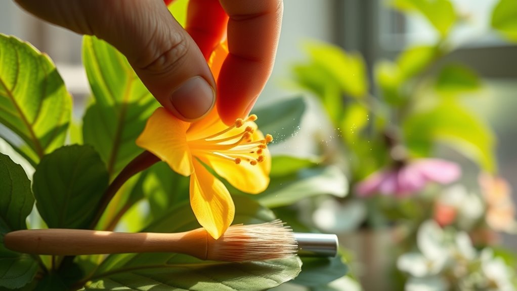 advantages of manual pollination