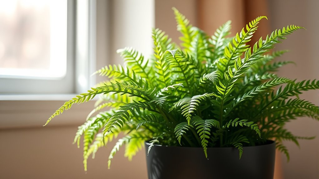 ferns make excellent houseplants