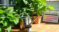 fertilize indoor plants regularly