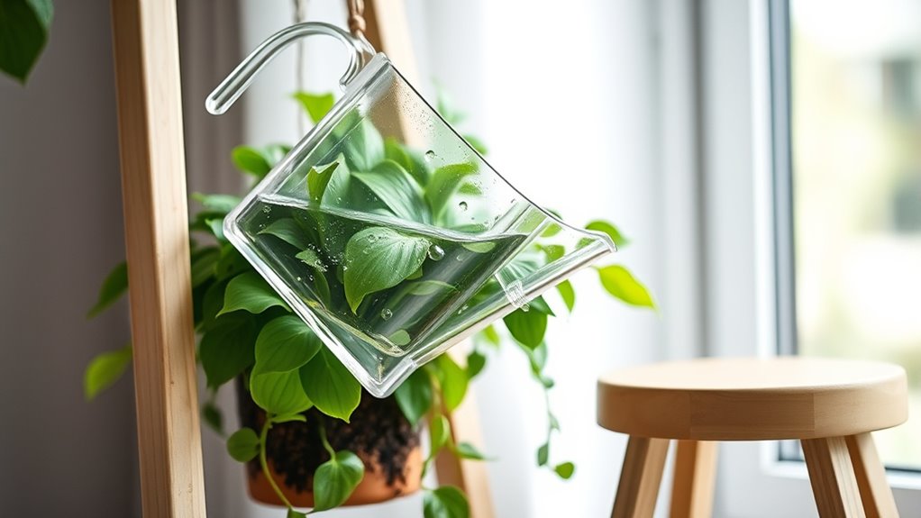 hanging plants access and care