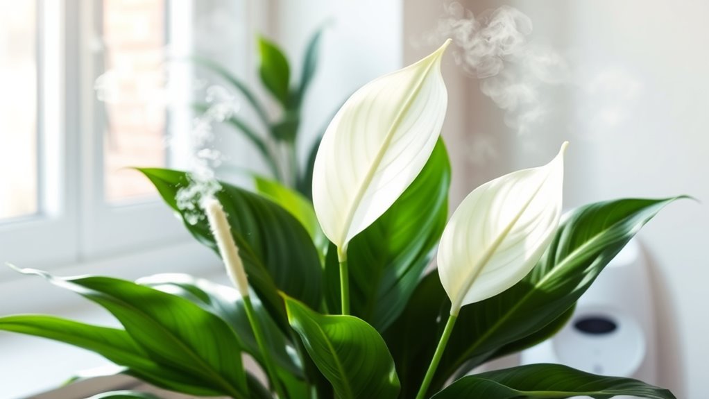 humidity is vital for peace lilies