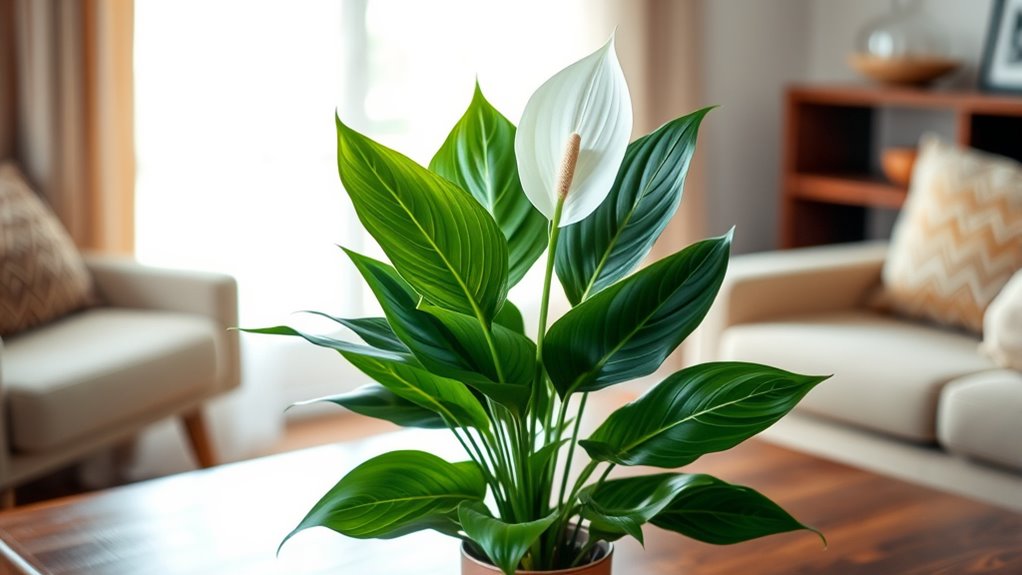indoor peace lily care