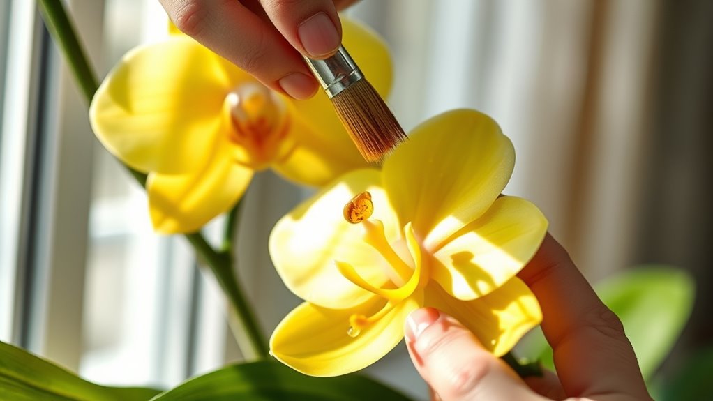 indoor plant pollination techniques