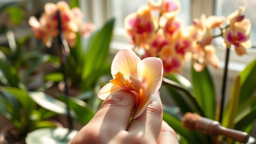 indoor plant pollination techniques