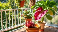 indoor plants outdoor frequency