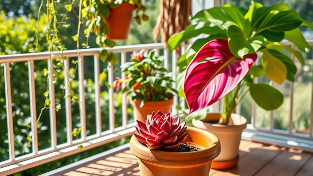 indoor plants outdoor frequency