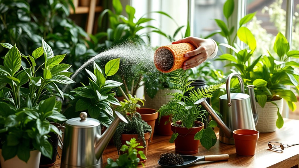nurture your indoor plants