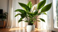 peace lilies are indoor