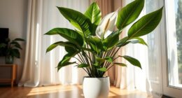 peace lilies are indoor