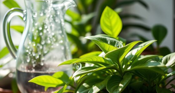 rainwater benefits indoor plants