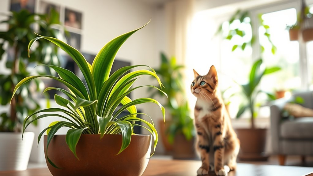 safe plants for cats