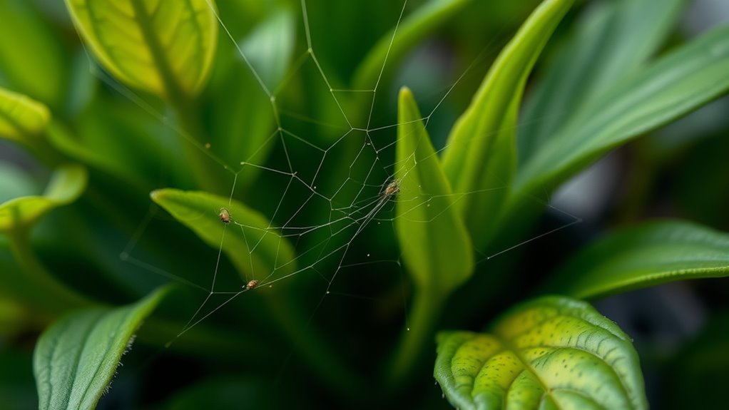 spider mite infestation signs