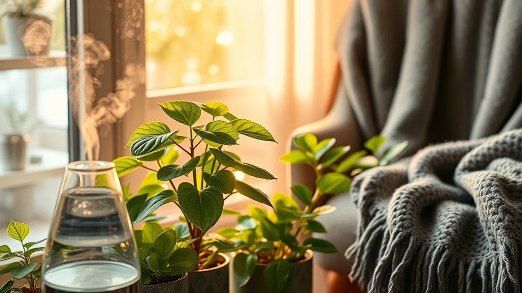 watering and humidity control
