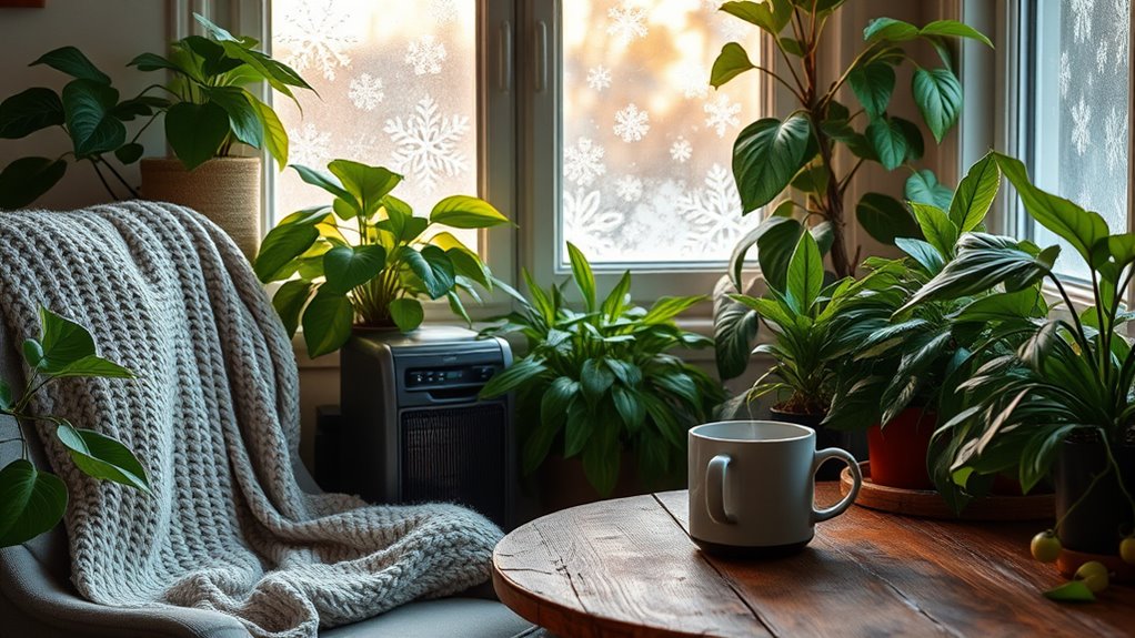 winter indoor plant care