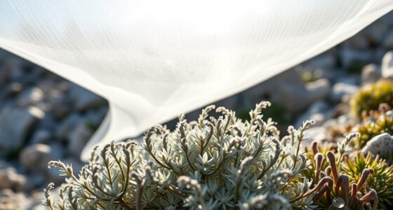 alpine plant heat shield