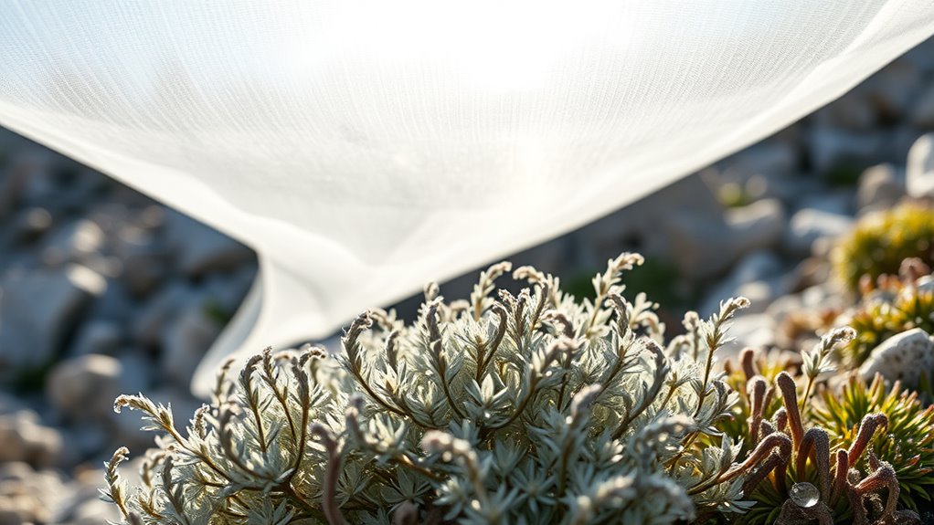 alpine plant heat shield