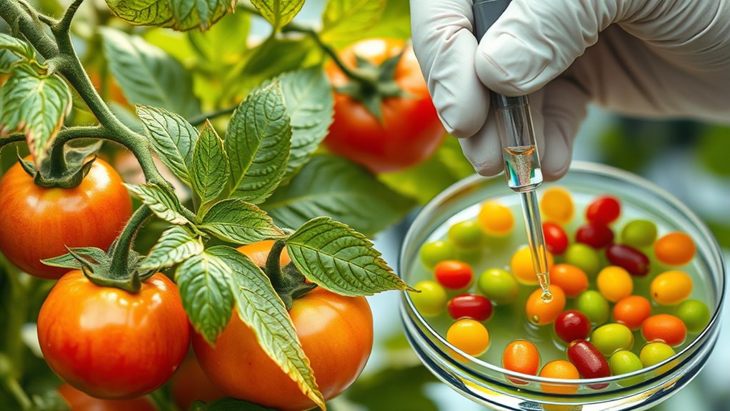 crop breeding and modification