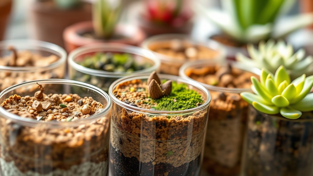 custom soil for rare plants