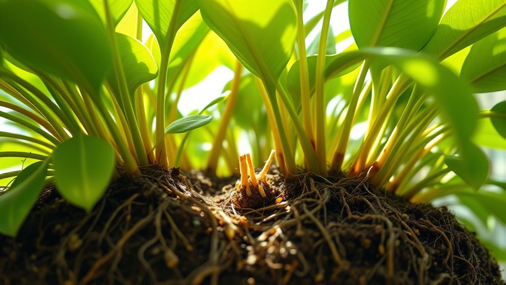 fungi enhance indoor plant health