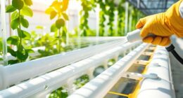 hydroponic equipment summer sterilization