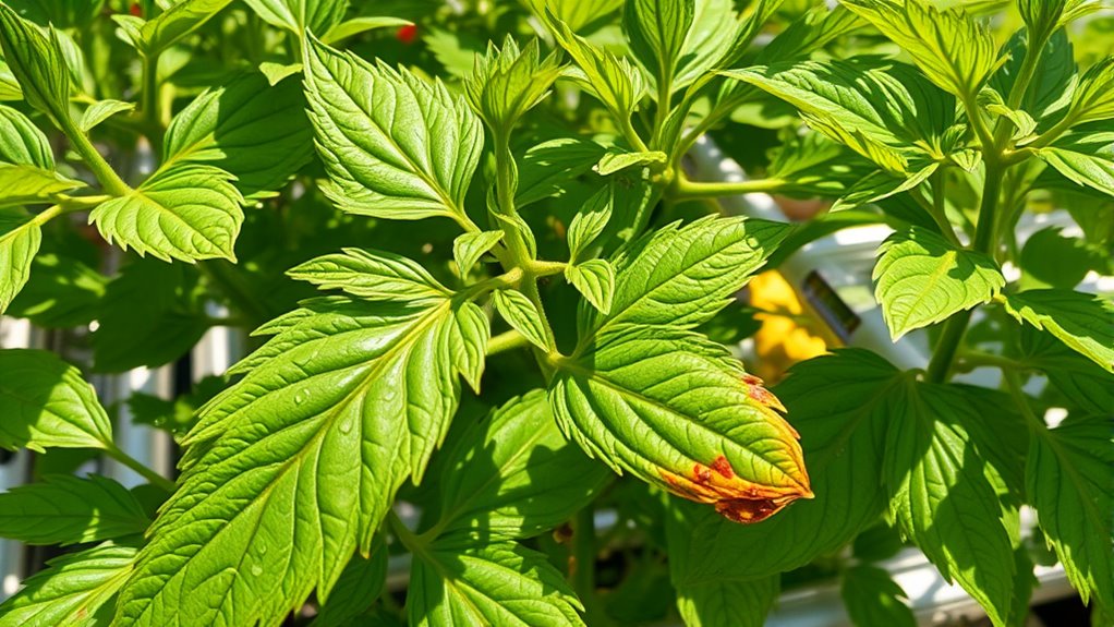 hydroponic nutrient problem diagnosis