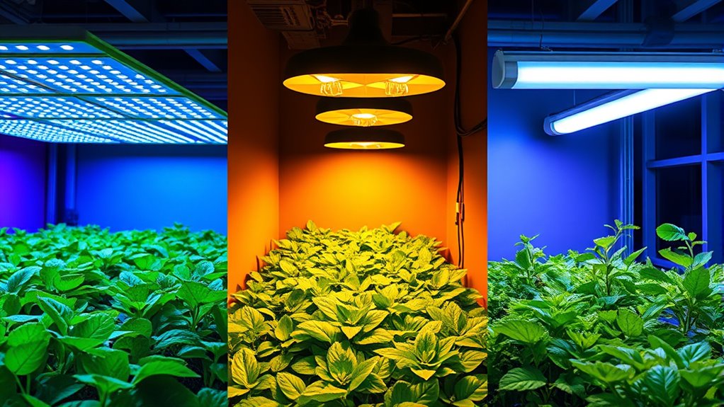 indoor farm lighting comparison