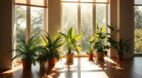 indoor plant sunlight optimization