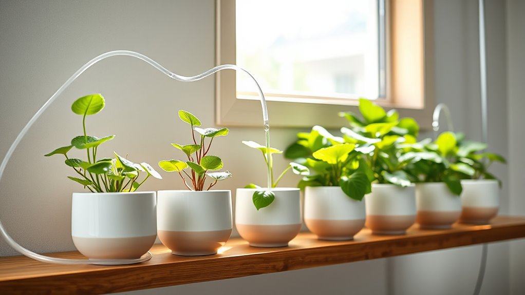 indoor plant watering system