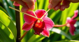 manual pollination for seed production