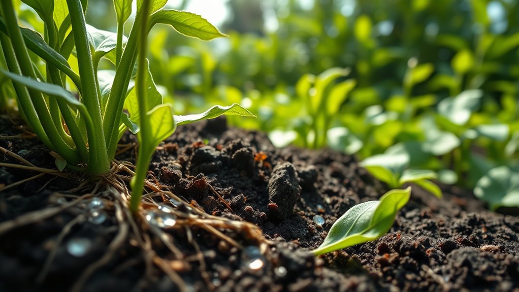 nitrogen fixation enriches soil