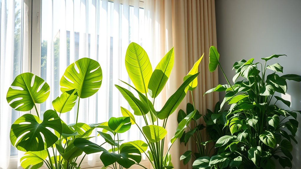 optimal indoor plant placement