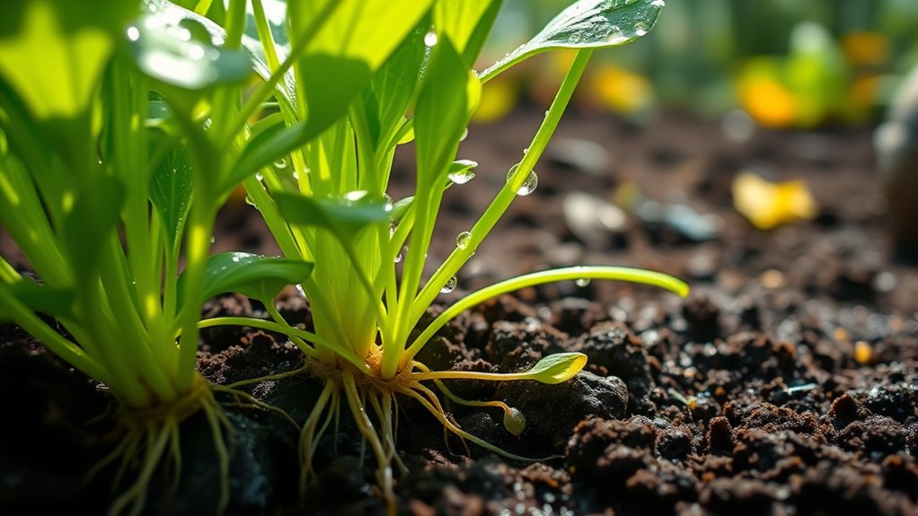 plants absorb nitrogen naturally