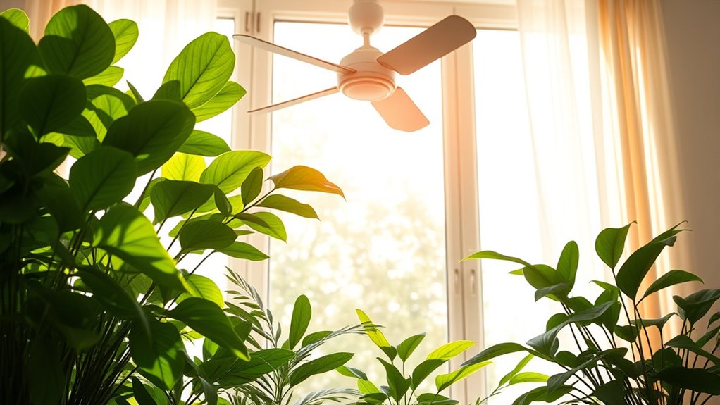 proper indoor air circulation