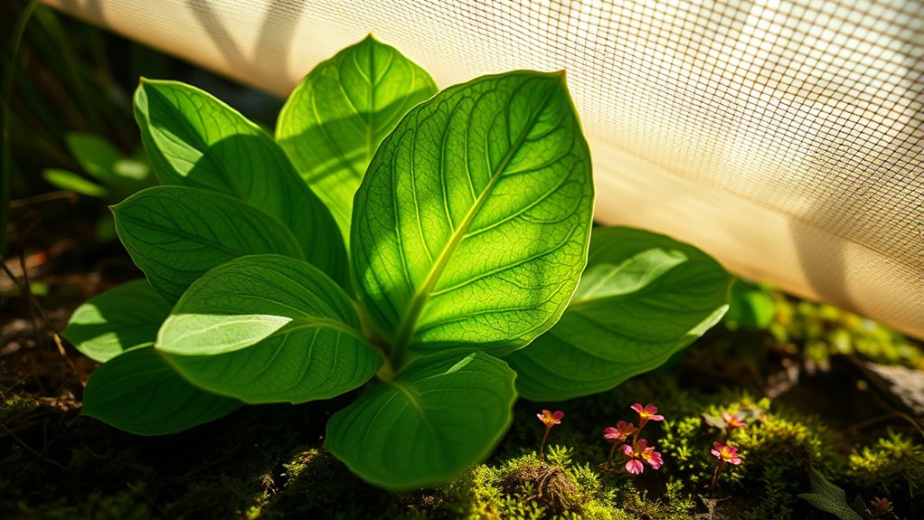 shade moisture microclimate management