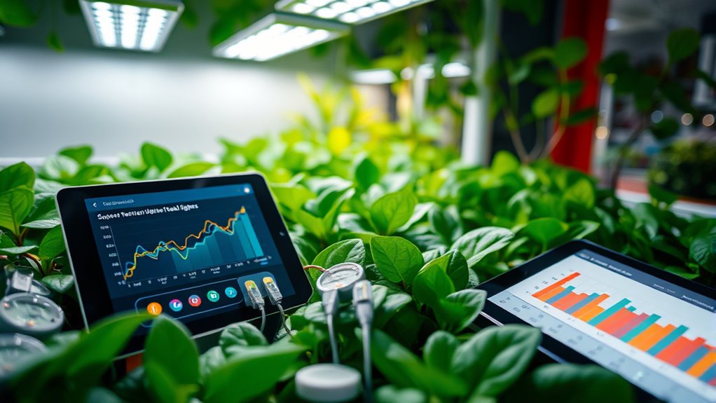 smart indoor plant monitoring