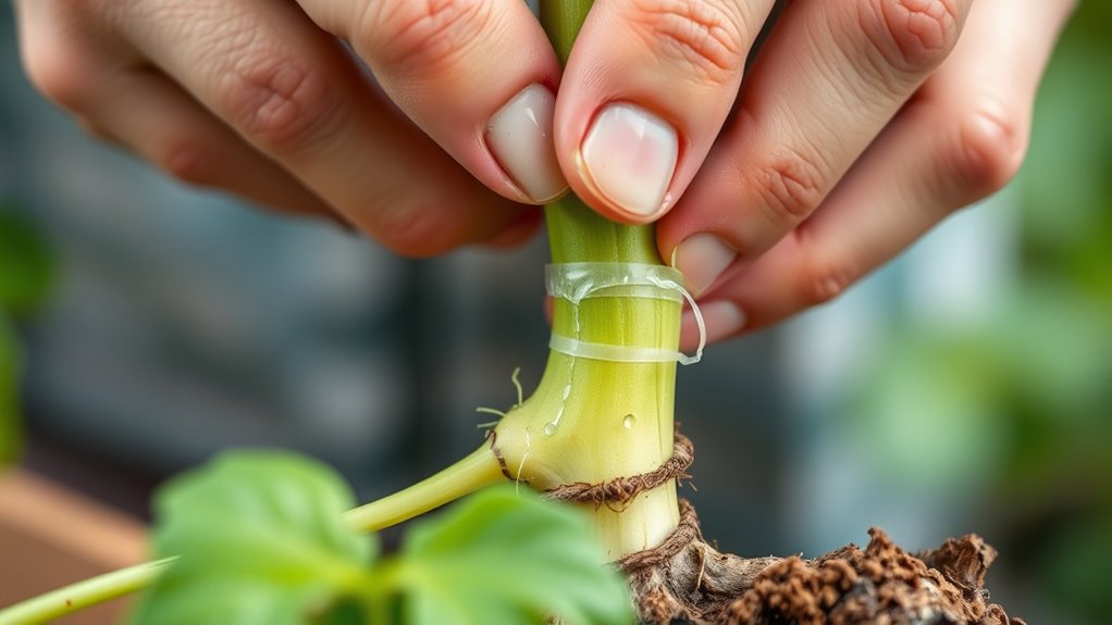 successful rare plant grafting