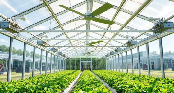 summer greenhouse cooling strategies
