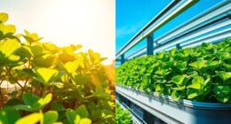 summer hydroponic environment comparison