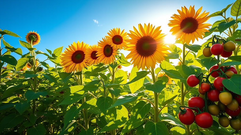 summer solstice boosts plant growth