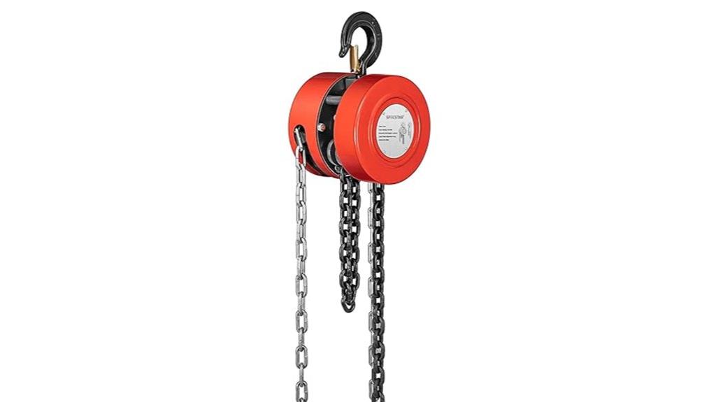 1 ton capacity hoist