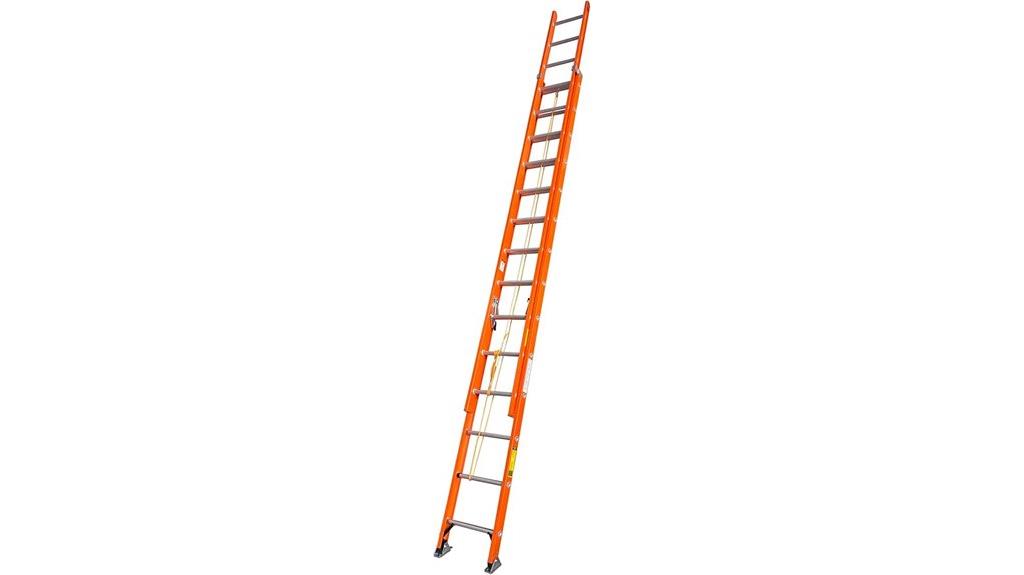 24 foot fiberglass ladder