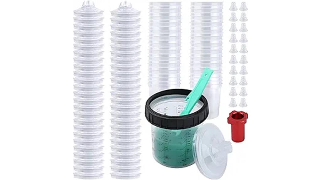 50 disposable spray cups