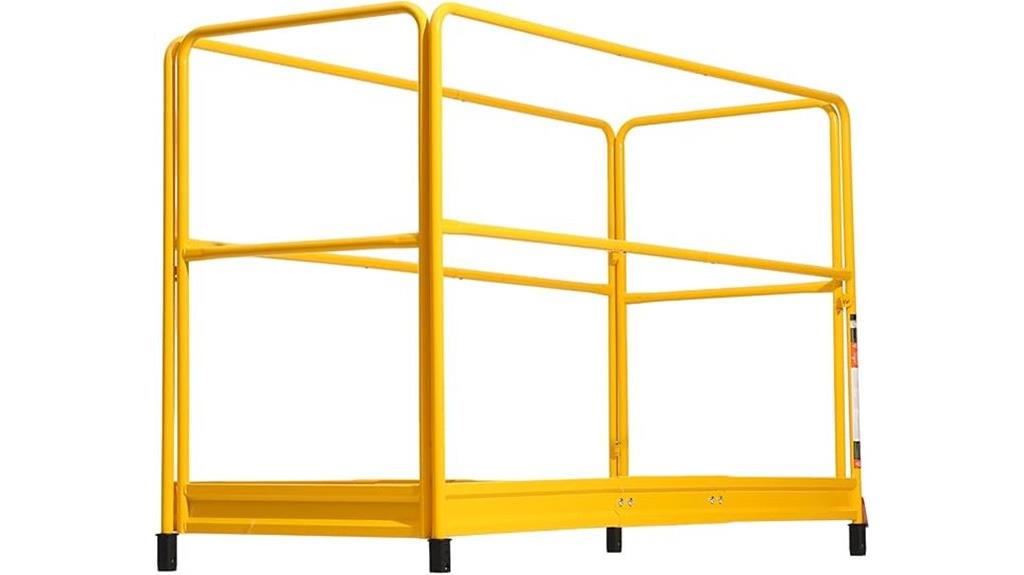 6 foot scaffold guardrail