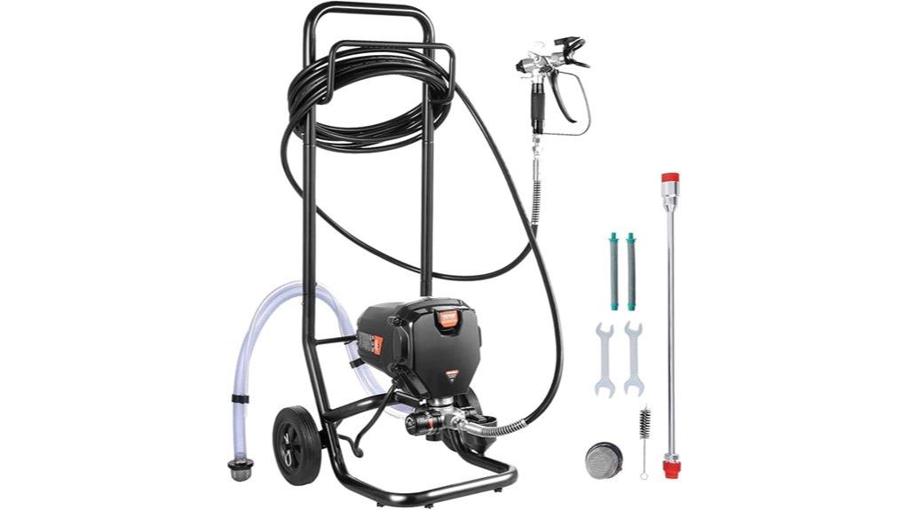 750w airless paint sprayer