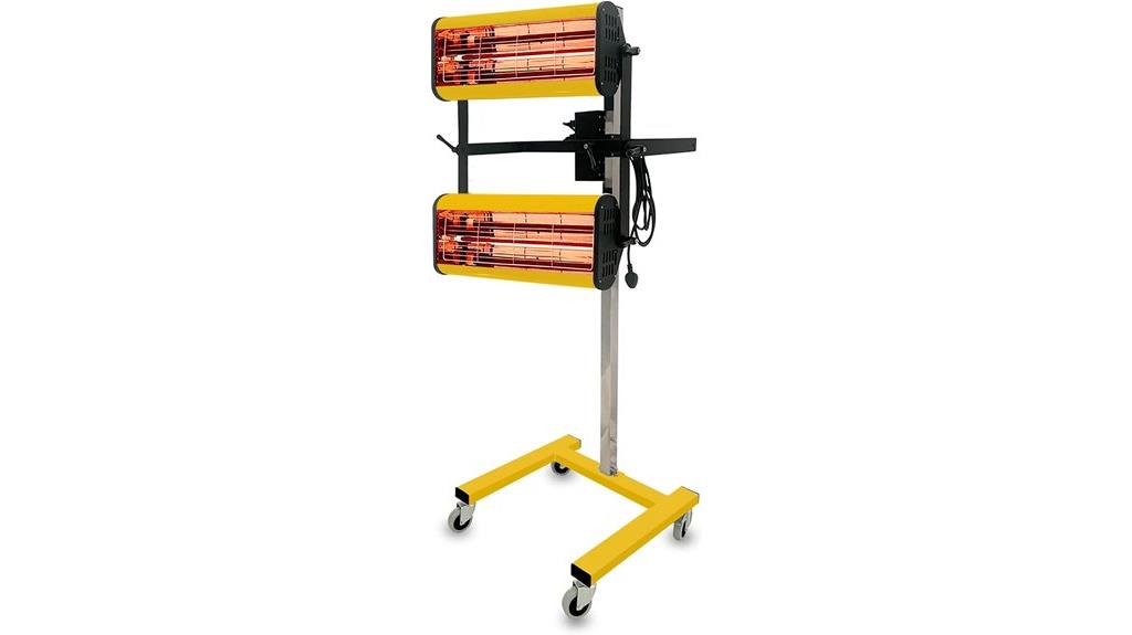 adjustable 2100w yellow lamp