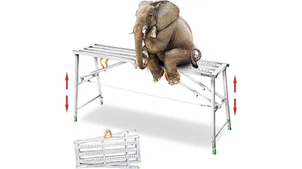 adjustable heavy duty scaffold
