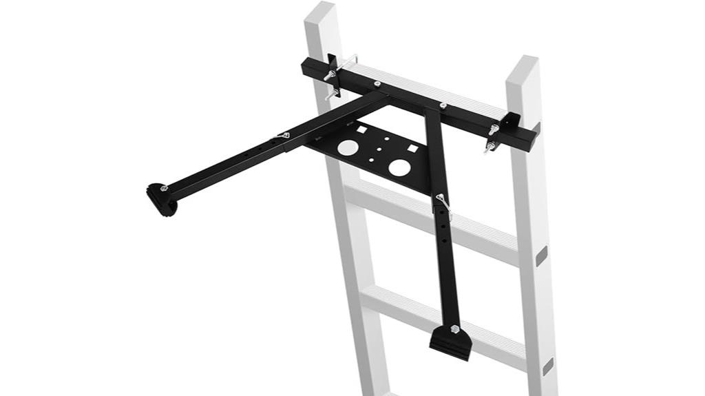 adjustable ladder stabilizer tray