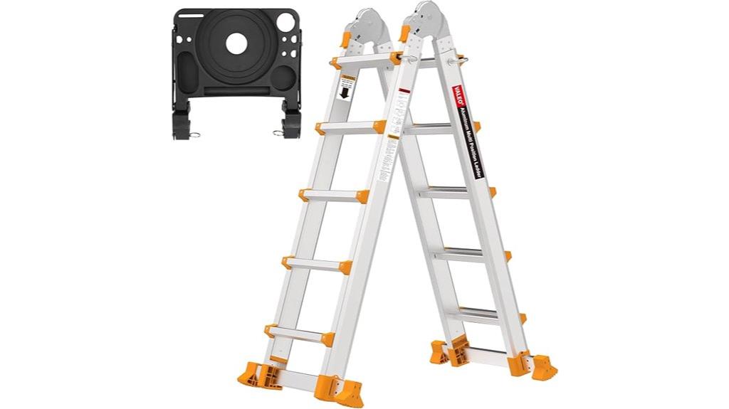adjustable multi position ladder