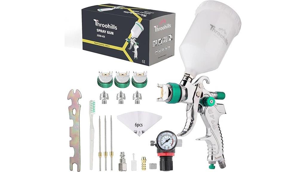 adjustable nozzle hvlp spray